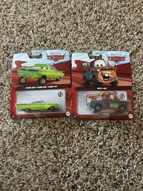 Disney Cars Ramone Green & Mater Brown Die-Cast 2-Pack